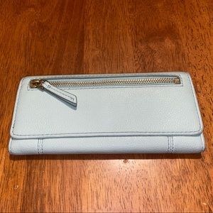 Fossil Green Leather Wallet